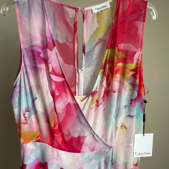 Beautiful New Calvin Klein Dress! Size 14 - Picture 2 of 5